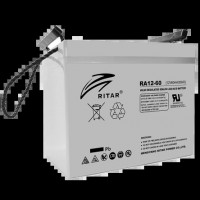 Свинцево-кислотна акумуляторна батарея RITAR RA12-60 60A•ч 12В