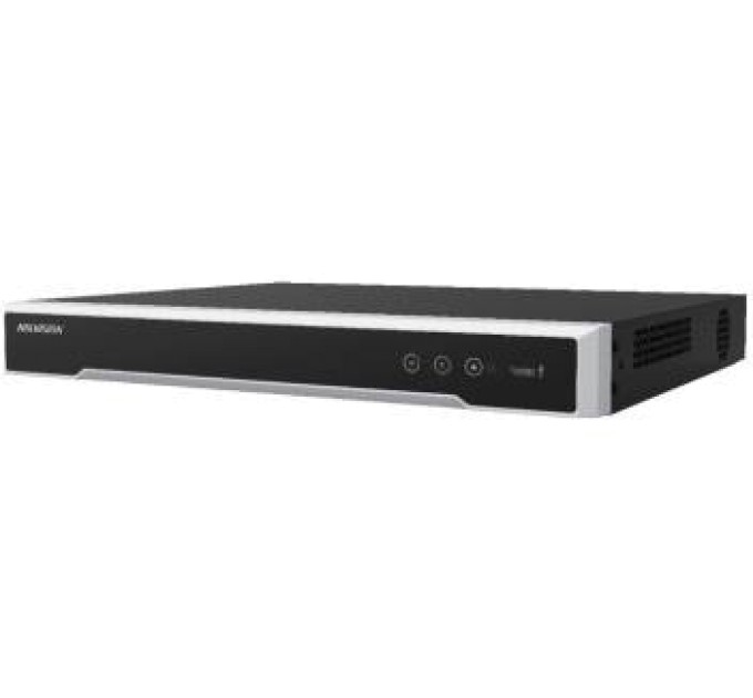 8-канальний 1U POE 4G NVR DS-7608NI-K2/8P/4G купити.