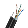FTP CAT5E 0.5 CU зовнішній (LDPE) з самонесучим дротом Trinix Кабель TRINIX