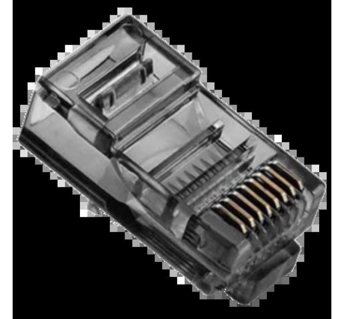 Конектор Ritar RJ-45 8P8C UTP Cat-5 (100 шт/уп.) купити.