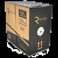 Кабель Ritar внутренний КВПЭ FTP CU cat.6 (4*2*0.56) 4p (305м) Кабель Ritar внутренний КВПЭ FTP CU cat.6 (4*2*0.56) 4p (305м)
