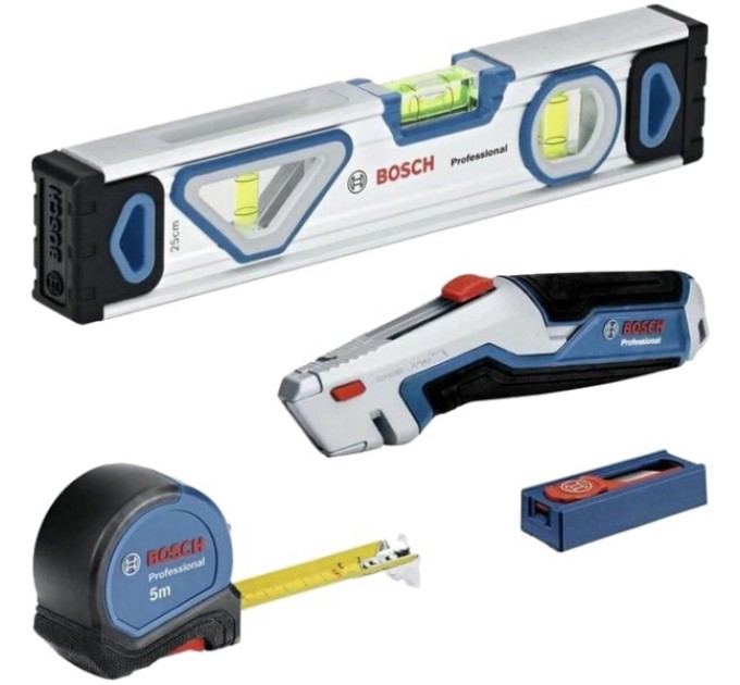 Змішаний набір ручного інструменту Bosch Professional (1600A027M3) купити.