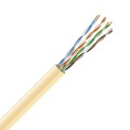 мідь безгалогенна LSZH 4х2х24 AWG (70328) бухта 305м. Жовтий ЗЗКМ ЗЗЦМ Кабель UTP Cat. 5e U/UTP LSZH