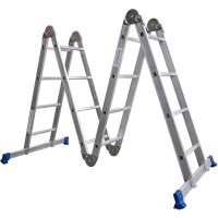 Шарнірні сходи-драбинка 4x3 сходинок VIRASTAR ACROBAT