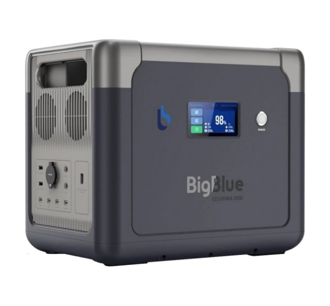 Портативне джерело живлення BigBlue CP2500 2500Вт купити.