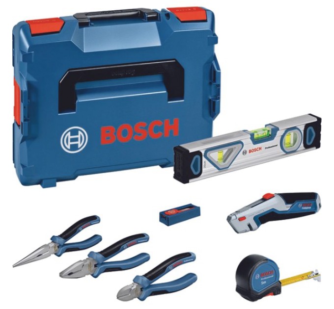 Набір професійних плоскогубців та змішаних ручних інструментів Bosch (0615990N2S) купити.
