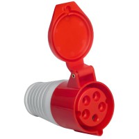 Розетка переносна UEA 215 16А 380В 3Р+N+Е IP44