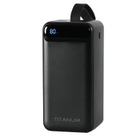 Повербанк TITANUM 741S 22.5W Black 50000mAh