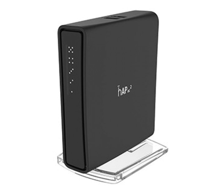 Двохдіапазонна Wi-Fi точка доступу з 5-портами Ethernet MikroTik RBD52G-5HacD2HnD-TC (hAP ac²) купити.