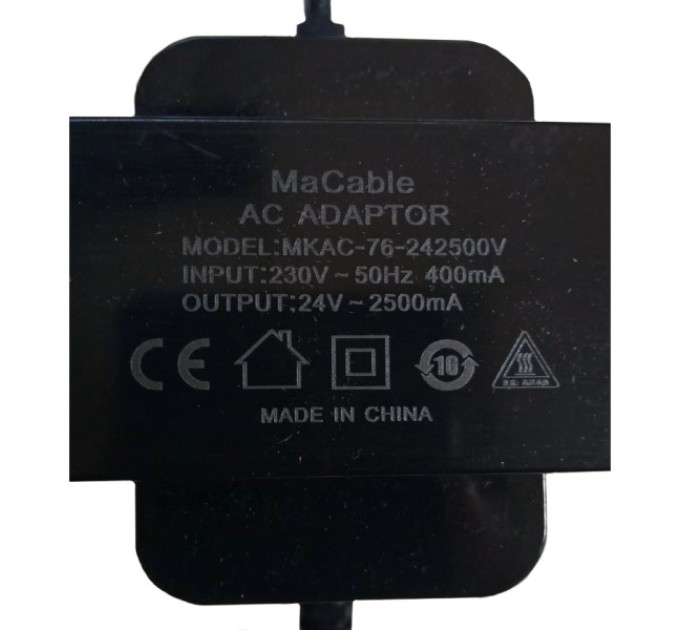 Блок живлення Hikvision MKAC-76-242500V,AC24V2.5A