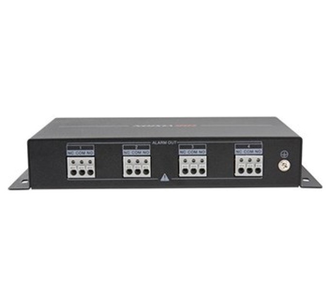 Розширювач шини на 4 реле Hikvision DS-PM-MO4-H купити.