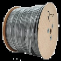 Кабель коаксіальний з живленням 305 м RITAR B305-3C2V + 2x0.5mm, 0,5 мм.CU, 64x0.12m CCA