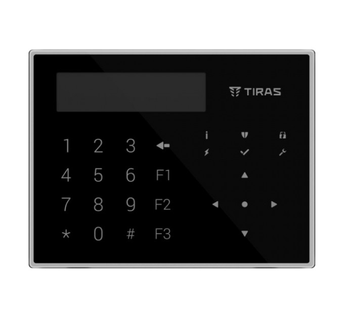Клавіатура Тірас Tiras Tiras K- GLCD (black)