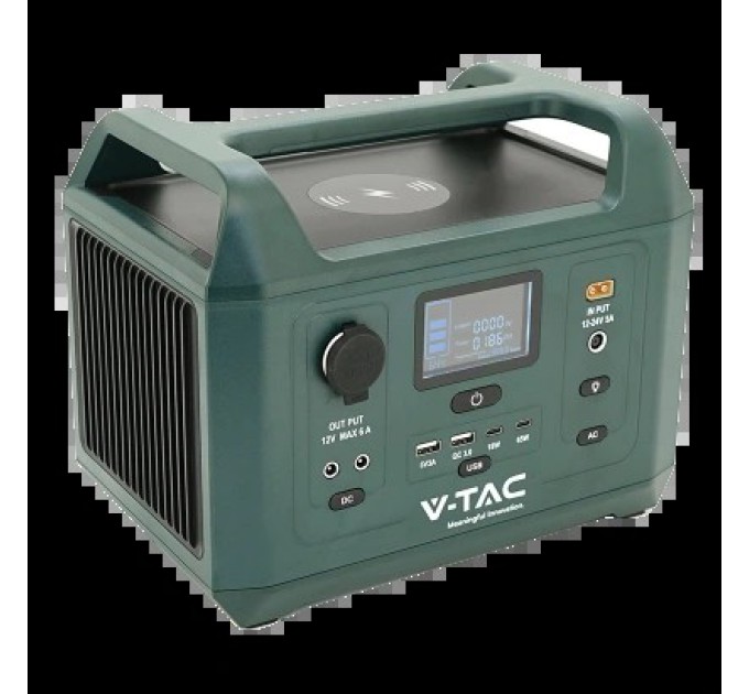 Портативне джерело живлення V-TAC VT-303N 300Вт LiFePO4 19.2В 15А•ч купити.