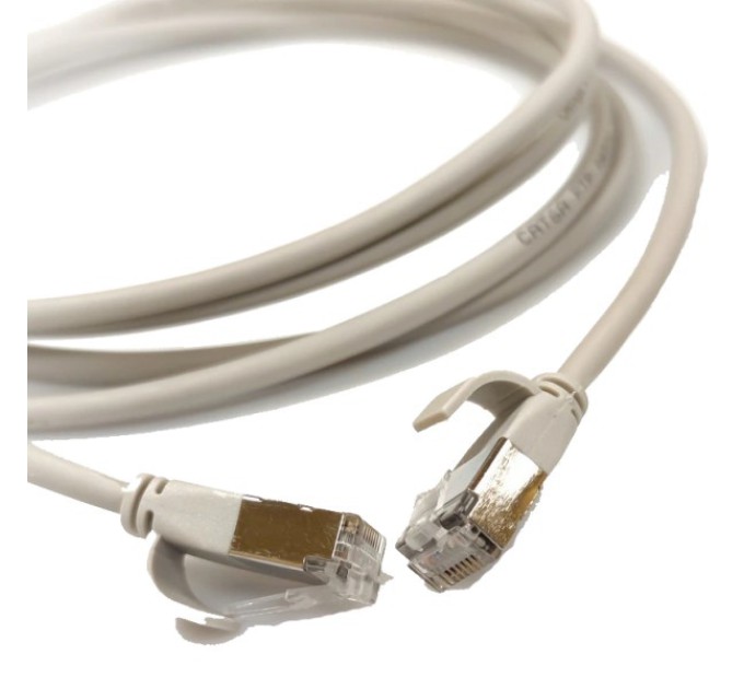 Патч-корд U/FTP, 0.5м, кат. 6А, 28AWG Slim, LSZH, LW купити.