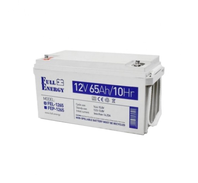 Акумулятор Гелевий 12В 65 А/г Full Energy Full Energy FEL-1265