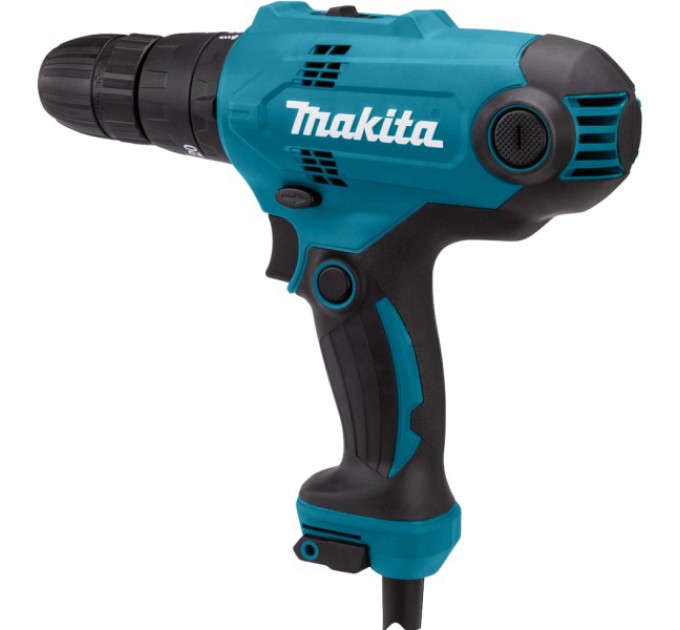 Мережевий дриль-шурупокрут з ударом Makita HP0300 купити.