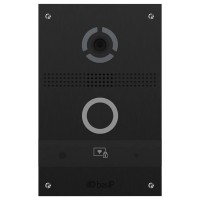 IP панель виклику з розпізнаванням облич і зчитувачем UKEY Bas-IP AV-08FB black