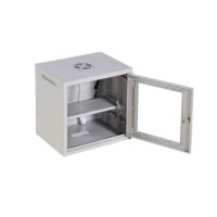 Шафа, акрилове скло, сірий 6U, 530х400х300 мм (17231)