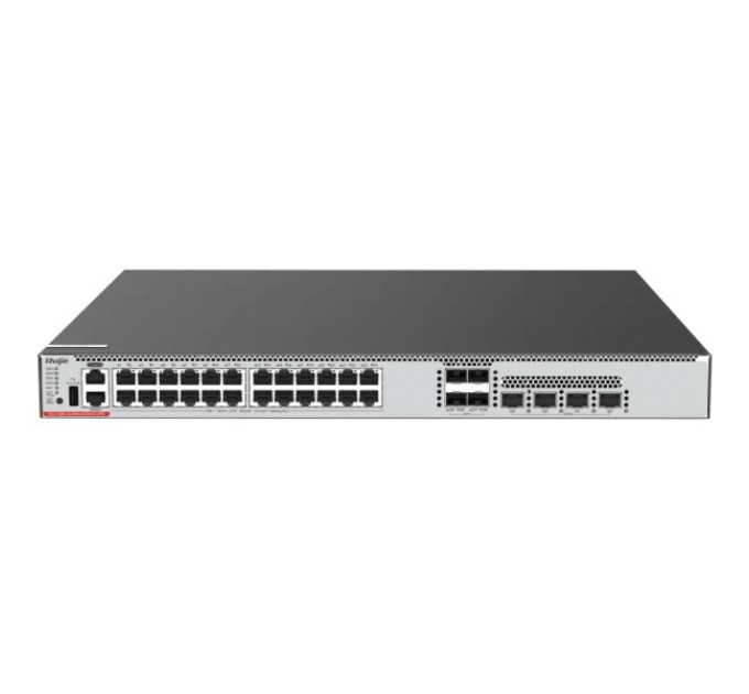 Комутатор 24 порти керований Ruijie RG-CS86-24XMG4XS4VS-UPD POE Full 1GE/2.5GE/5GE/10GE купити.