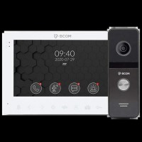 Комплект відеодомофона BCOM BD-780FHD White Kit