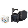 Модуль Keystone UTP RJ45 кат. 6, чорний Corning купити.
