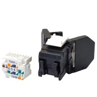Модуль Keystone UTP RJ45 кат. 6, чорний Corning