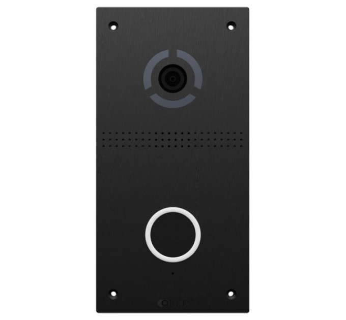 IP панель виклику з безконтактною кнопкою виклику Bas-IP AV-05FD black  купити.
