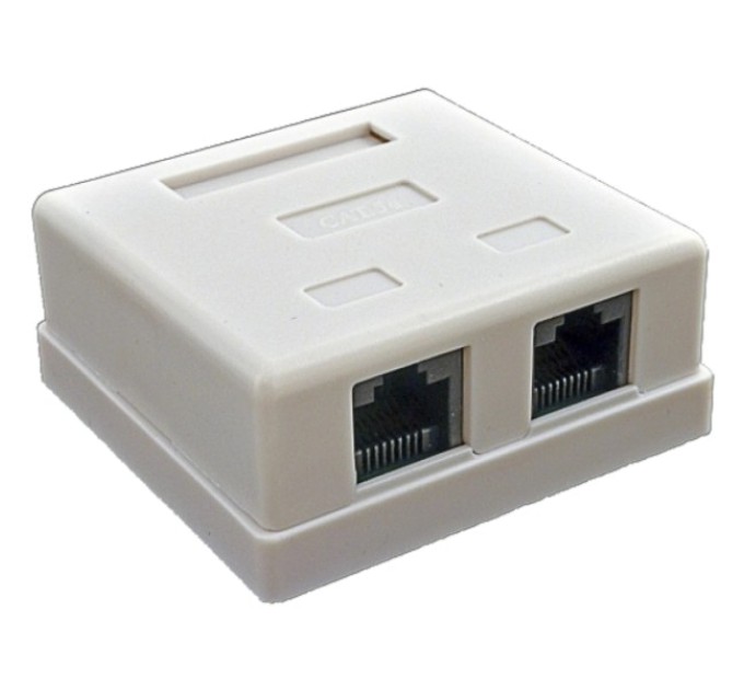 Розетка Kingda 2хRJ45 UTP