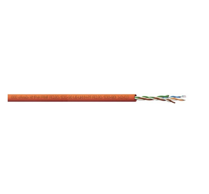 Кабель Алай Алай КОРкЕН FRHF FE180/Eк30 (J-HX(St)H-PF FE180) 1х2х0,8 мм(бухта 320м.)