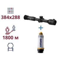 Акція тепловізор та портативний очісник води AGM Adder TS35-384 + LifeSaver Bottle
