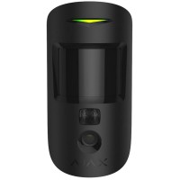 Датчик руху з фотокамерою Ajax MotionCam black EU