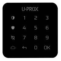 Бездротова сенсорна клавіатура для однієї групи U-Prox Keypad G1 Black