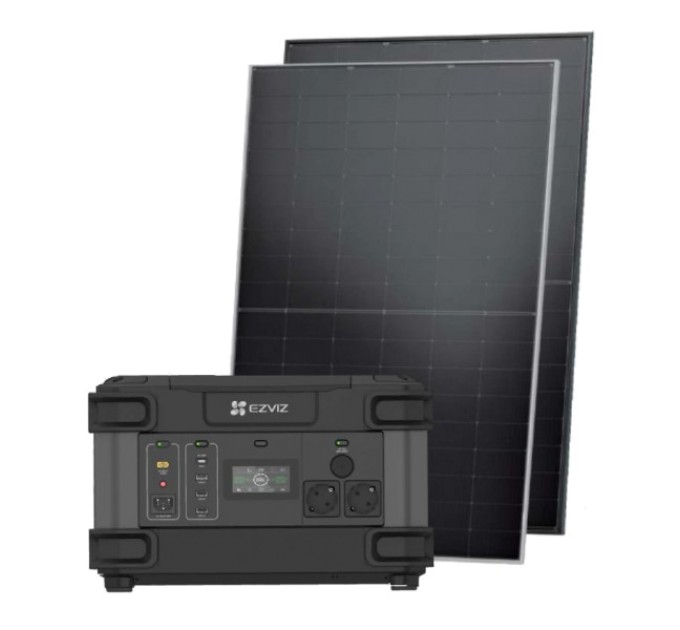 Система автономного живлення однофазна Portable Power Station CS-PS1300 (CN066)(FR) + JINKO JKM445N-54HL4R-V 445 Вт купити.