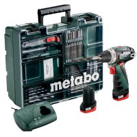 Акумуляторний дриль-шурупокрут Metabo PowerMaxx BS Basic Mobile Workshop