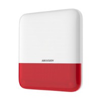 Бездротова зовнішня сирена Hikvision DS-PS1-E-WE-Red (красная)