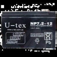 Акумулятор U-Tex U-tex 12В / 7,2 Ah