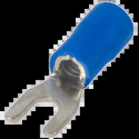 Ізольований наконечник вилковий 0.5-1.5 кв.мм, синій E.NEXT e.terminal.stand.sv.1,25.5.blue