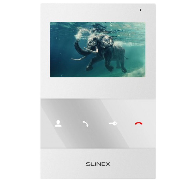 Відеодомофон Slinex SQ-04M 4.3" дюймов (white) купити.
