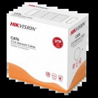 Кабель Hikvision DS-1LN6UU/CCA CAT6 U/UTP grey (305м)