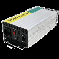 Инвертор напряжения с правильной синусоидой 1xShuko, 1xUSB RITAR RSCU-1000 12V/220V, 1000W