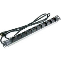 Блок 9 розеток 19 '' алюмінієвий корпус 1.8m 220В Hypernet SPP9 Hypernet