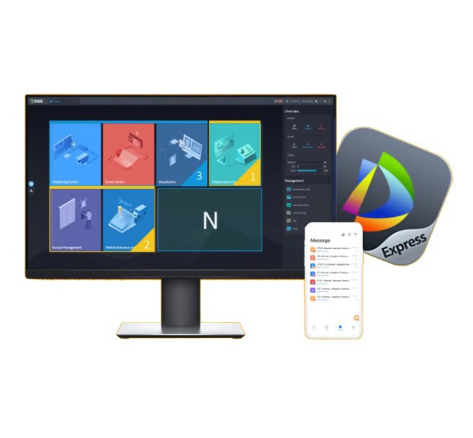 DHI-DSSExpress8-UpgradeToDSSProV8 - video DSS Express (модуль апгрейда каналов видео к DSS Pro V8) купити.