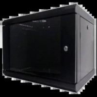 Шафа коммутаційна настінна  Hypernet WMNC66-9U-FLAT-BLACK