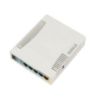 2.4GHz Wi-Fi маршрутизатор з 5-портами Ethernet для домашнього використання MikroTik RB951G-2HnD
