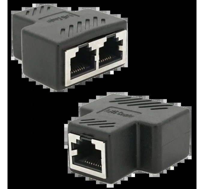 З'єднувач екранований RJ45 8P8C мама / 2x мама Q100 купити.