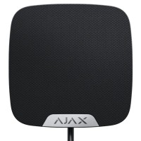 Дротова сирена для приміщень Ajax Ajax HomeSiren Fibra black