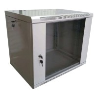Шафа настінна розбірна 9U 600x600х507 мм  Hypernet WMNC66-9U-FLAT