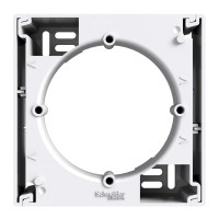 Коробка для зовнішнього монтажу 1-постова біла Schneider Electric Asfora EPH6100121