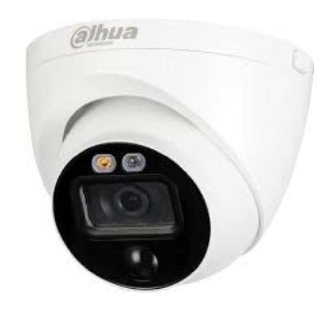 5MP HDCVI камера активного реагування Dahua DH-HAC-ME1500EP-LED 2.8mm